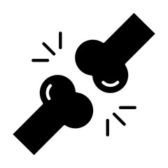 Fracture Glyph Icon