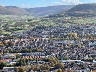 Georgenberg is a small volcanic mountain in the middle of the city of Reutlingen in southern Germany.