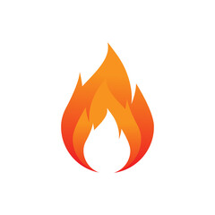 Fire icon vector