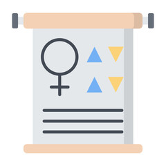 Alchemy Chart Flat Icon