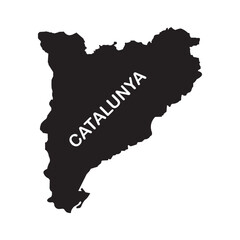 catalonia map icon