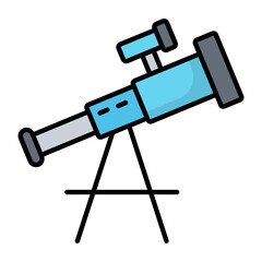 Telescope Line Color icon