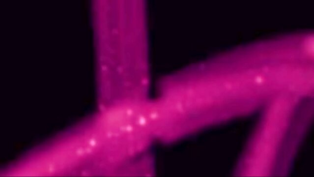 4K Overlay scribble particles animation. Screen Overlay for music video, video effect, viral effect, VFX