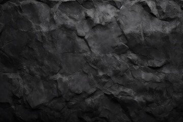 Dark Gray Rock Grunge Stone Texture, Dark Concrete Wall  Surface Background