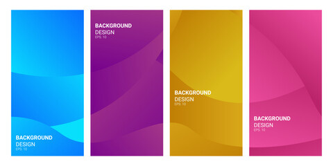 multicolored abstract fluid gradient wallpaper background