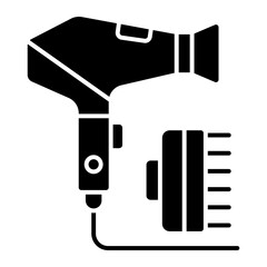 Obraz premium hair dryer icon
