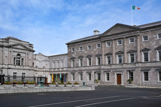 Leinster House, the building used for the Parliament of Ireland