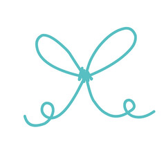 Rope line illustration