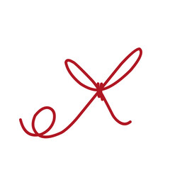 Rope line illustration