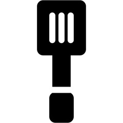 Kitchen Spatula Glyph Icon