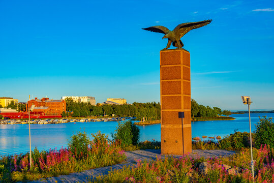 Sea Eagle - Finnish Aviation Monument in Vaasa, Finland