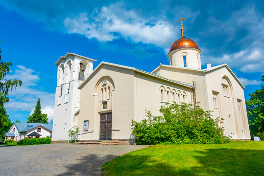 View of Valamo monastery in Finland
