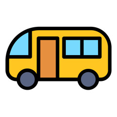 Public transportation icon