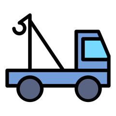 Tow truck icon