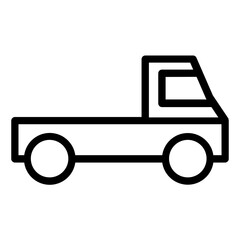Pickup car icon
