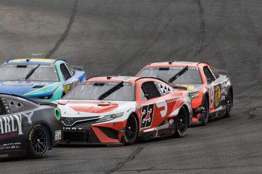 Nascar racing at Sonoma, California