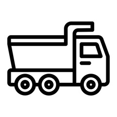 mining transportation icon