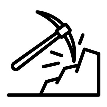 mining axe icon