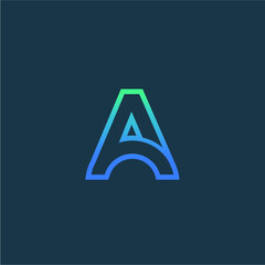 Logo initial A