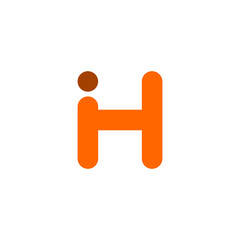 Vector of a creative orange 