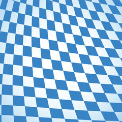 Blue and white checkered Oktoberfest background