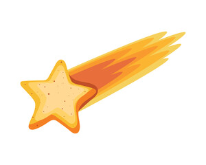 shooting star galaxy