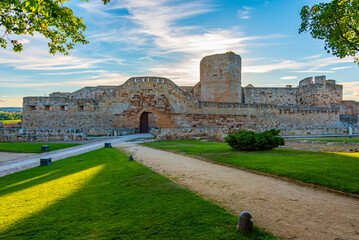 View of the Zamora castle in Spain © dudlajzov