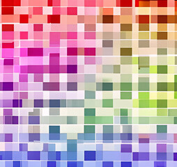 abstract background rainbow squares