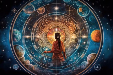 Fototapeta Navigating Life's Path with Nakshatra Astrology 7 obraz