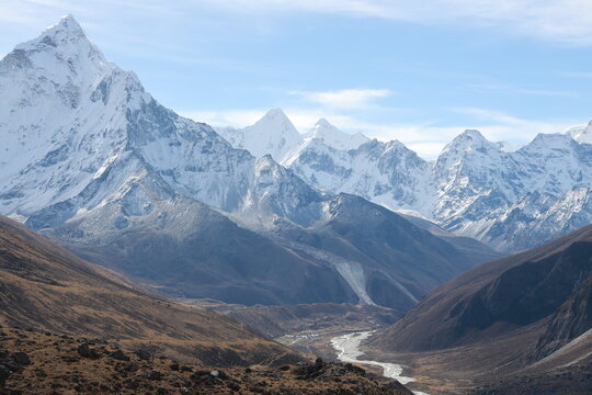 Everest  Trek summit in nepal