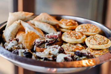 Wedding reception food