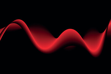 red and black wave abstract background, suitable for landing page and computer desktop background. vector. eps 10