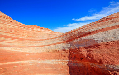 Stripes of Fire Wave - Valley of Fire State Park, Nevada