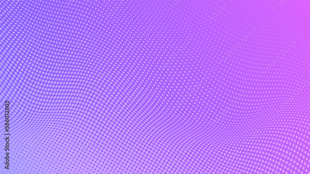 Poster halftone vector background gradient. dotted background gradient colorful. halftone pop art design pa