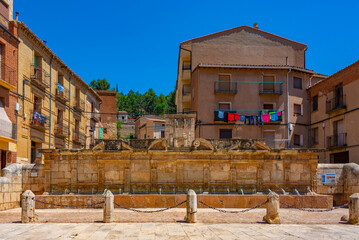 Fuente de los Veinte Caios in Spanish town Daroca
