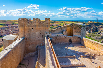 Berlanga de Duero castle in Spain