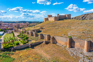 Berlanga de Duero castle in Spain