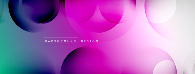 Abstract background - geometric composition created with lights and shadows. Technology or business digital template