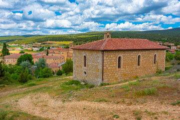 Ermita de la Virgen del Camino at Santo Domingo de Silos monastery in Spain