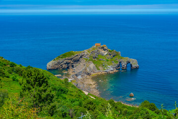 San Juan de Gaztelugatxe church near Bilbao, Spain