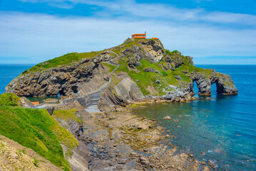 San Juan de Gaztelugatxe church near Bilbao, Spain