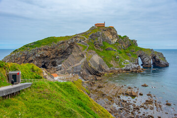 San Juan de Gaztelugatxe church near Bilbao, Spain