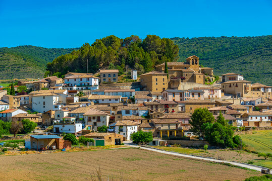 Eslava village at Navarra region of Spain
