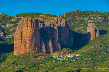 mallos de riglos cliffs in Spain