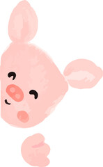 animal watercolor april fools day