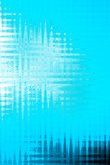 Sea blue electromagnetic wave image texture that crosses vertically and horizontally.