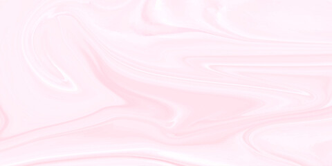 Fluid art texture. Abstract backdrop with swirling paint effect. Liquid acrylic artwork that flows and splashes. Mixed paints for interior poster. Pink, brown and white overflowing colors