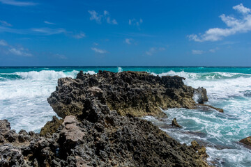 Mexico Cancun, beautiful Caribbean coast