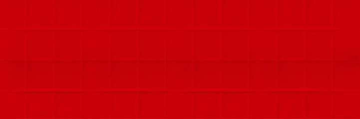 Red square folded line crumple paper background