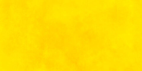 Obraz premium Yellow abstract background, the Studio wall is illuminated by constant light. Abstract yellow watercolor background texture. Vector concept concrete wall